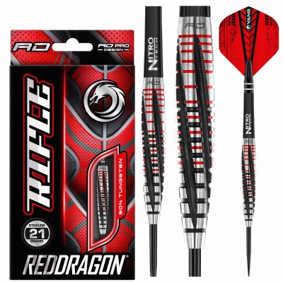 RIFLE Steeldart-Set 21 oder 23 Gr.